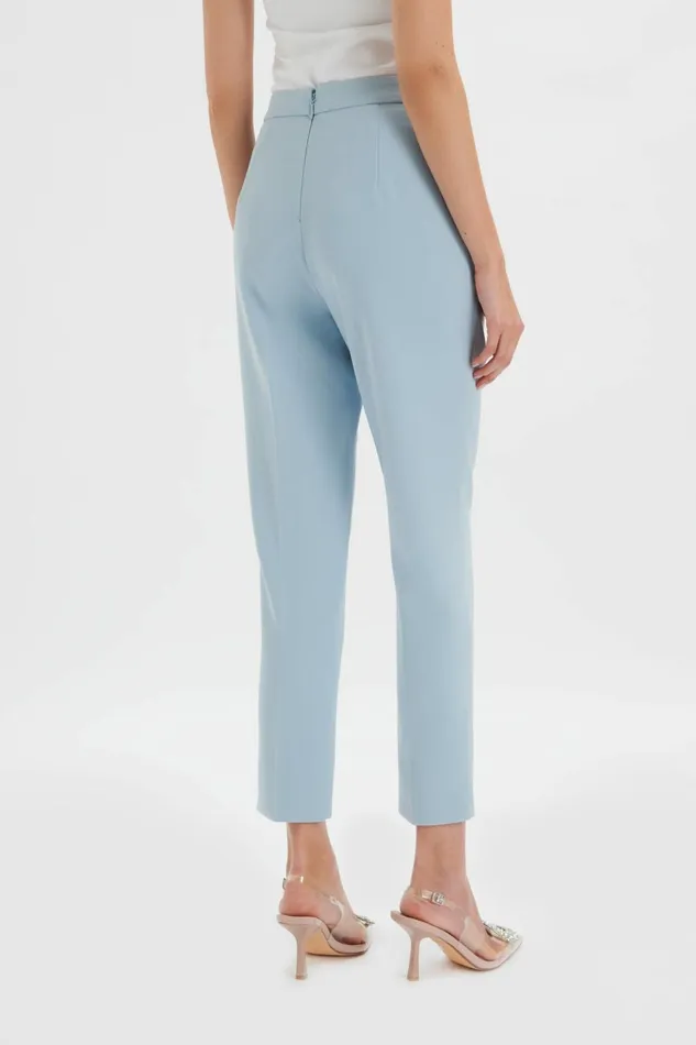 Women Suiting Lavish Alice VANESSA Tapered Leg Trouser In Cornflower Blue Cornflower Blue