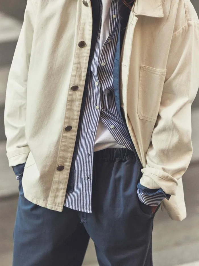 Women Sweaters and Jackets Xirena White Stanford Denim Jacket