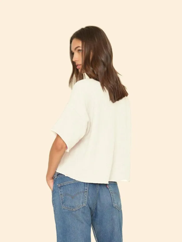 Women Sweats and Tees Xirena Clouds Romeo Sweatshirt