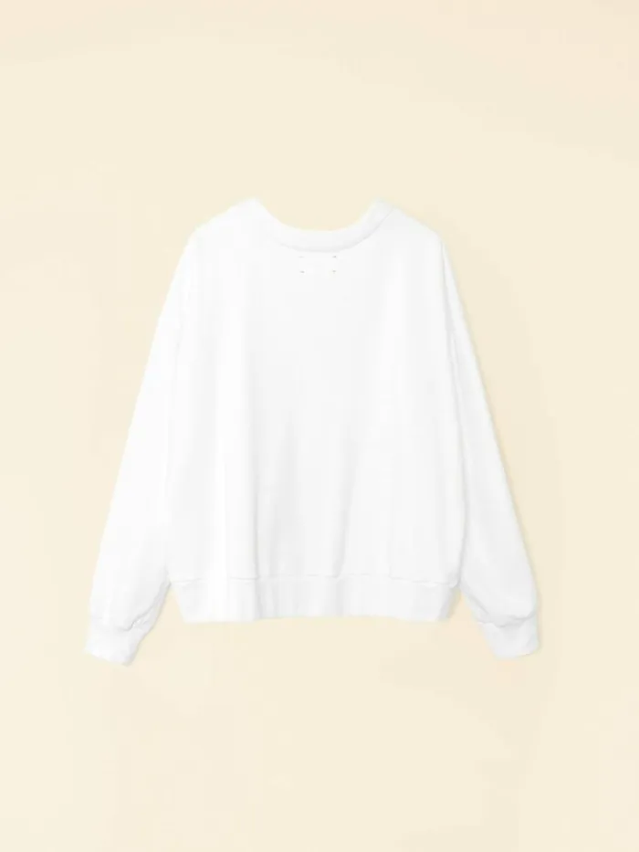 Women Sweats and Tees Xirena White Benny Cardigan