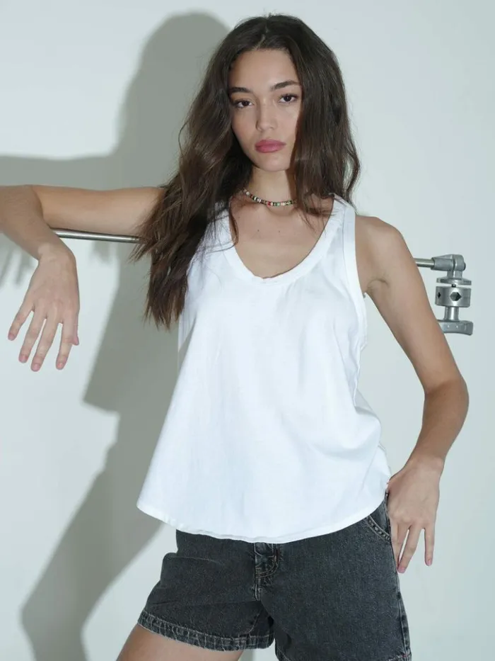 Women Sweats and Tees Xirena White Jett Tank