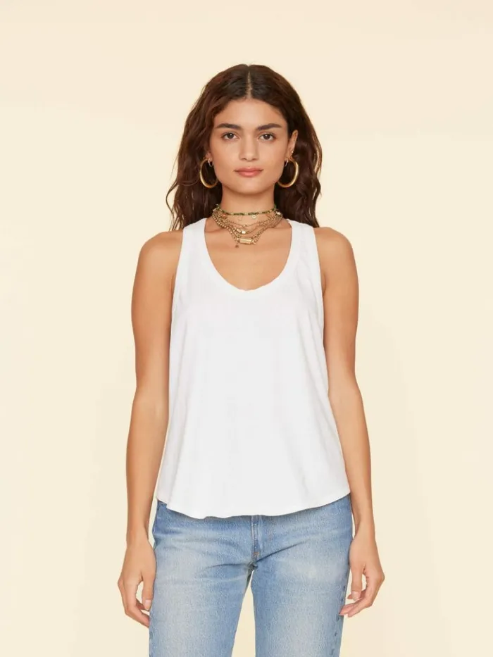 Women Sweats and Tees Xirena White Jett Tank