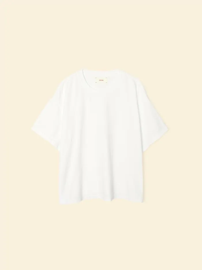 Women Sweats and Tees Xirena White Palmer Tee