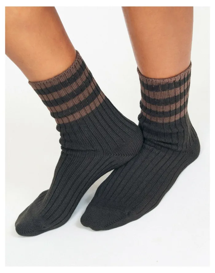 Women Tailored Union Lexi Socks Walnut Madewell Socks Women Tailored Union Lexi Socks Walnut Madewell Socks