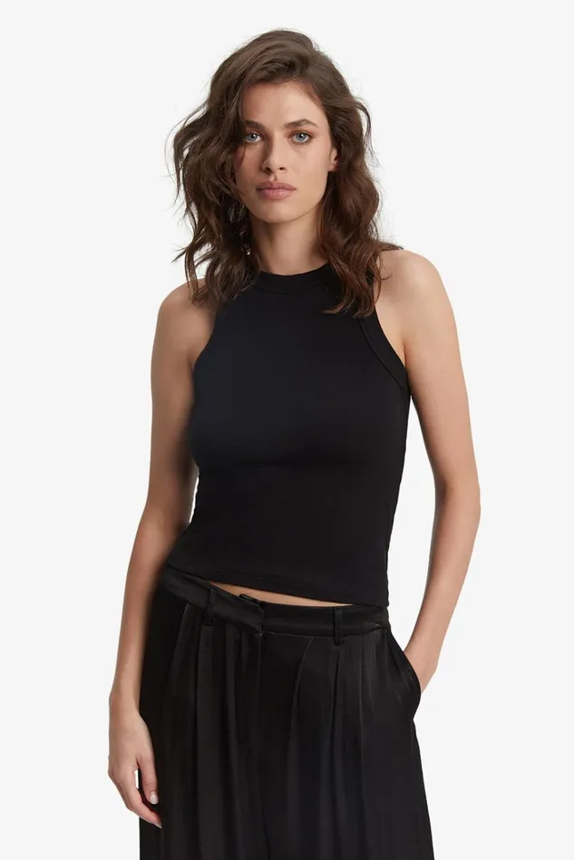 Women Tanks and Camis Bardot Hennesy Tank Top In Black Black