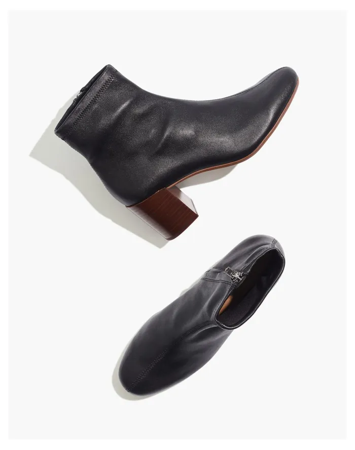 Women The Carolyn Boot True Black Madewell Boots