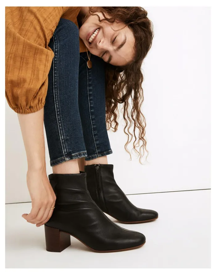 Women The Carolyn Boot True Black Madewell Boots Women The Carolyn Boot True Black Madewell Boots