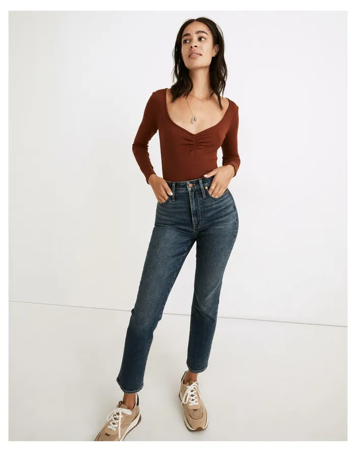 Women The Curvy Perfect Vintage Jean In Arland Wash Arland Wash Madewell Jeans