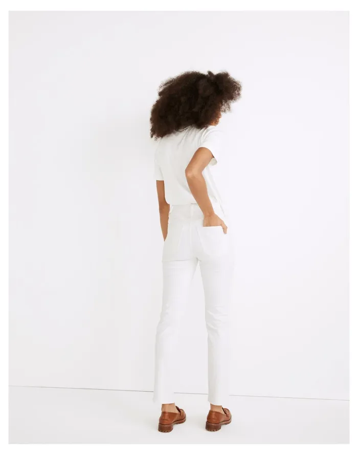Women The High Rise Perfect Vintage Jean In Tile White Tile White Madewell Jeans Women The High Rise Perfect Vintage Jean In Tile White Tile White Madewell Jeans
