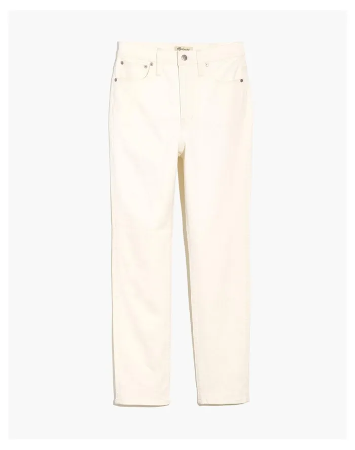 Women The High Rise Perfect Vintage Jean In Tile White Tile White Madewell Jeans Women The High Rise Perfect Vintage Jean In Tile White Tile White Madewell Jeans