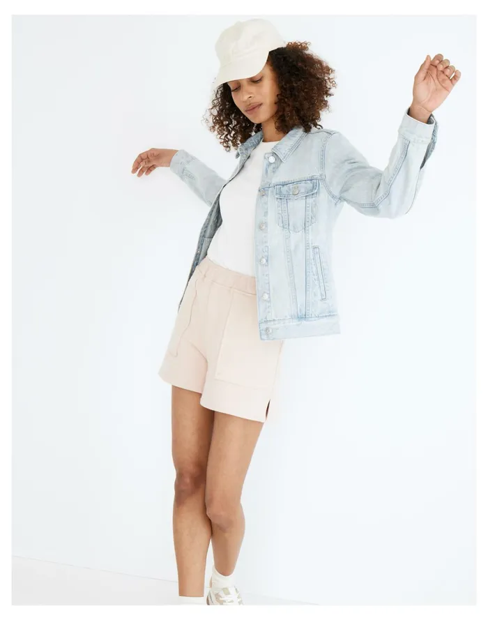 Women The Jean Jacket In Westlawn Wash Westlawn Wash Madewell Jackets