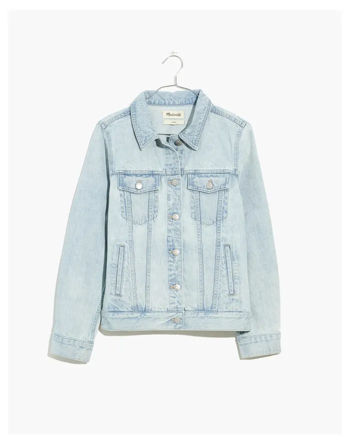 Women The Jean Jacket In Westlawn Wash Westlawn Wash Madewell Jackets Women The Jean Jacket In Westlawn Wash Westlawn Wash Madewell Jackets