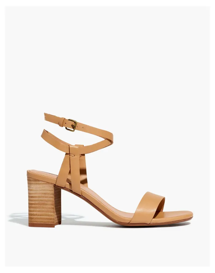 Women The Loli Ankle Strap Sandal Amber Brown Madewell Sandals Women The Loli Ankle Strap Sandal Amber Brown Madewell Sandals