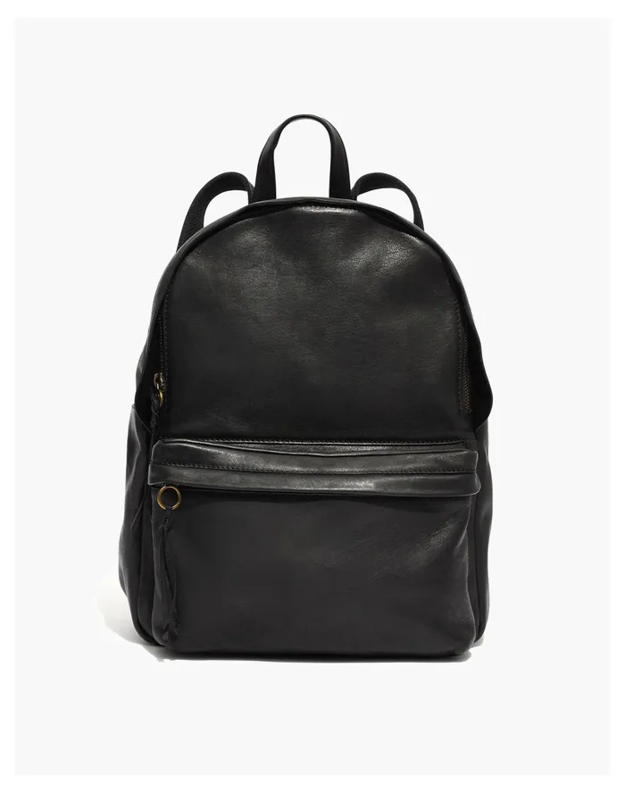 Women The Lorimer Backpack True Black Madewell Backpacks