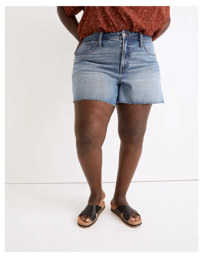 Women The Plus Curvy Perfect Jean Short In Burnett Wash Burnett Wash Madewell Shorts Women The Plus Curvy Perfect Jean Short In Burnett Wash Burnett Wash Madewell Shorts