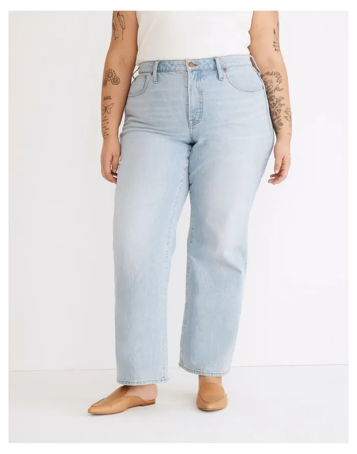 Women The Plus Perfect Vintage Wide Leg Crop Jean In Edmunds Wash Edmunds Wash Madewell Jeans Women The Plus Perfect Vintage Wide Leg Crop Jean In Edmunds Wash Edmunds Wash Madewell Jeans