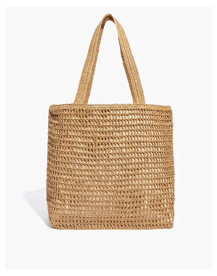Women The Transport Tote Seed Khaki Madewell Totes