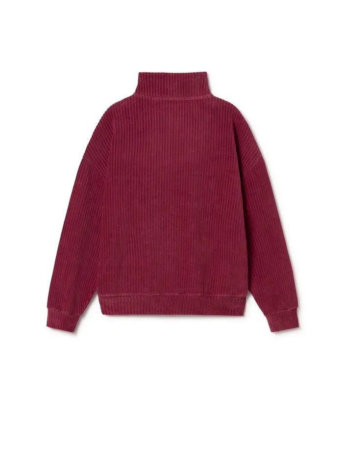 Women Tops Women 8211 Maribor 8211 Dark Cranberry TWOTHIRDS Loungewear