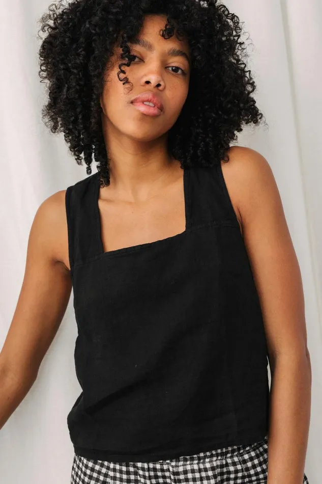 Women Tops Women 8211 Virmaila 8211 Black TWOTHIRDS Shirts