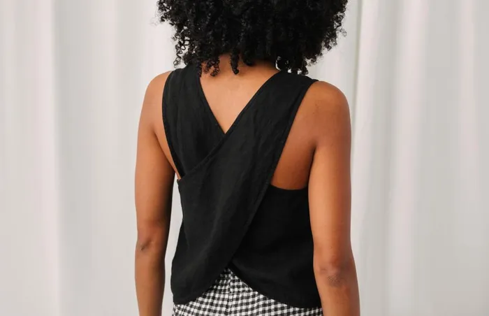 Women Tops Women 8211 Virmaila 8211 Black TWOTHIRDS Shirts