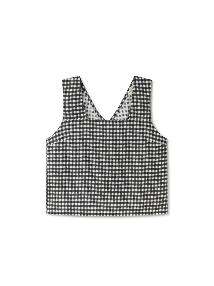 Women Tops Women 8211 Virmaila 8211 Vichy Black And White TWOTHIRDS Shirts