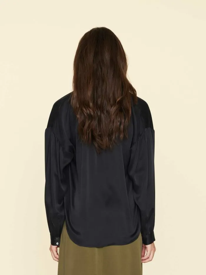 Women Tops Xirena Jet Black Mayson Top