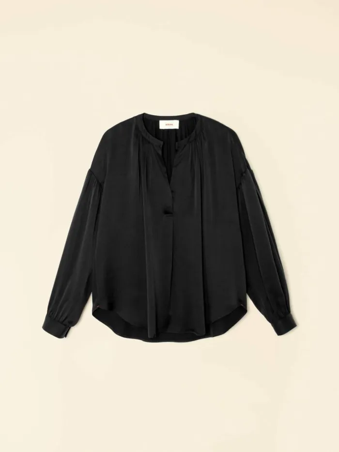 Women Tops Xirena Jet Black Mayson Top