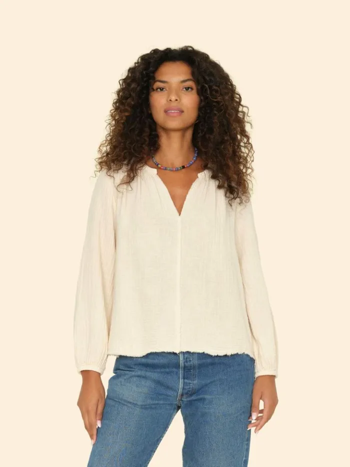 Women Tops Xirena Oysterette Hortense Top