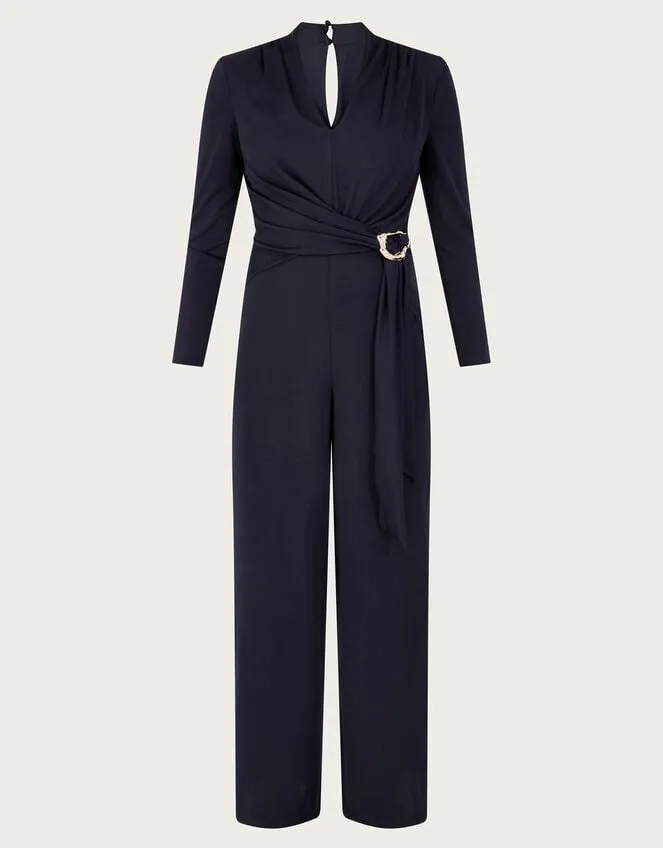 Women Toria Trim Jumpsuit Blue Monsoon Occasionwear