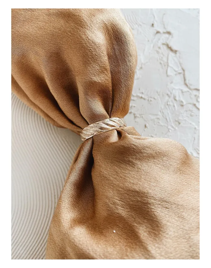 Women Tumble Chunky Twist Ring Gold Madewell Rings Women Tumble Chunky Twist Ring Gold Madewell Rings
