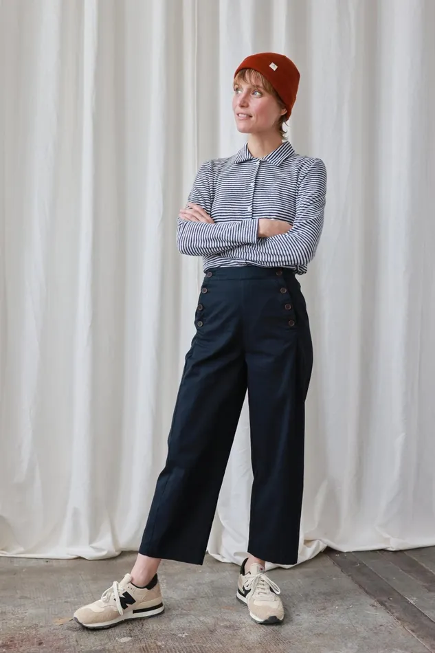 Women Ulva 8211 Dark Navy TWOTHIRDS Pants