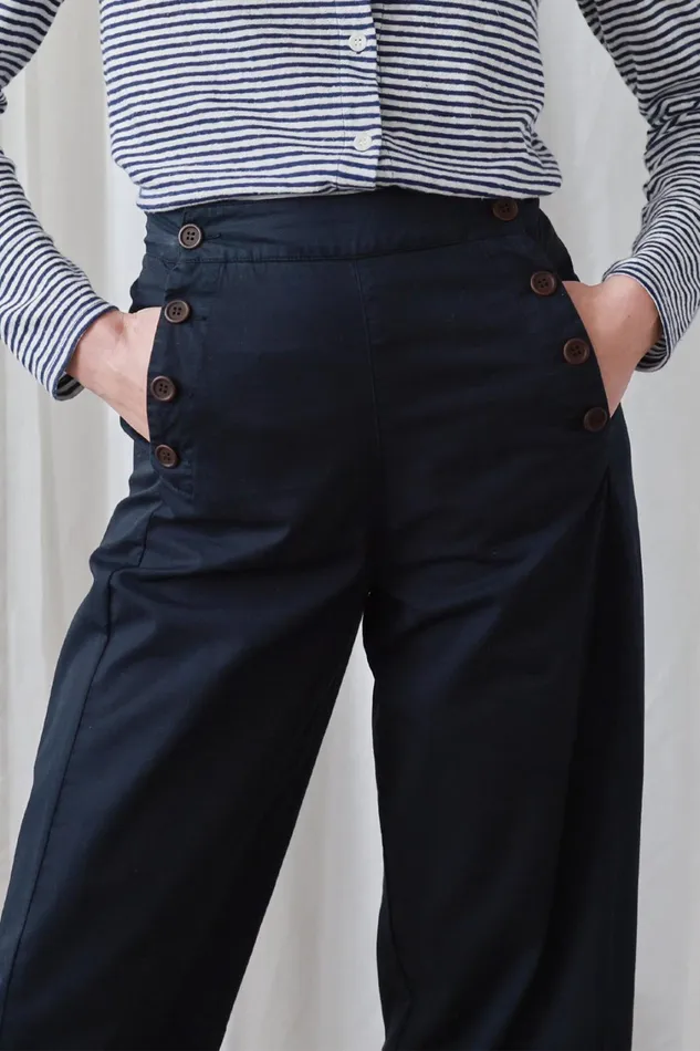 Women Ulva 8211 Dark Navy TWOTHIRDS Pants