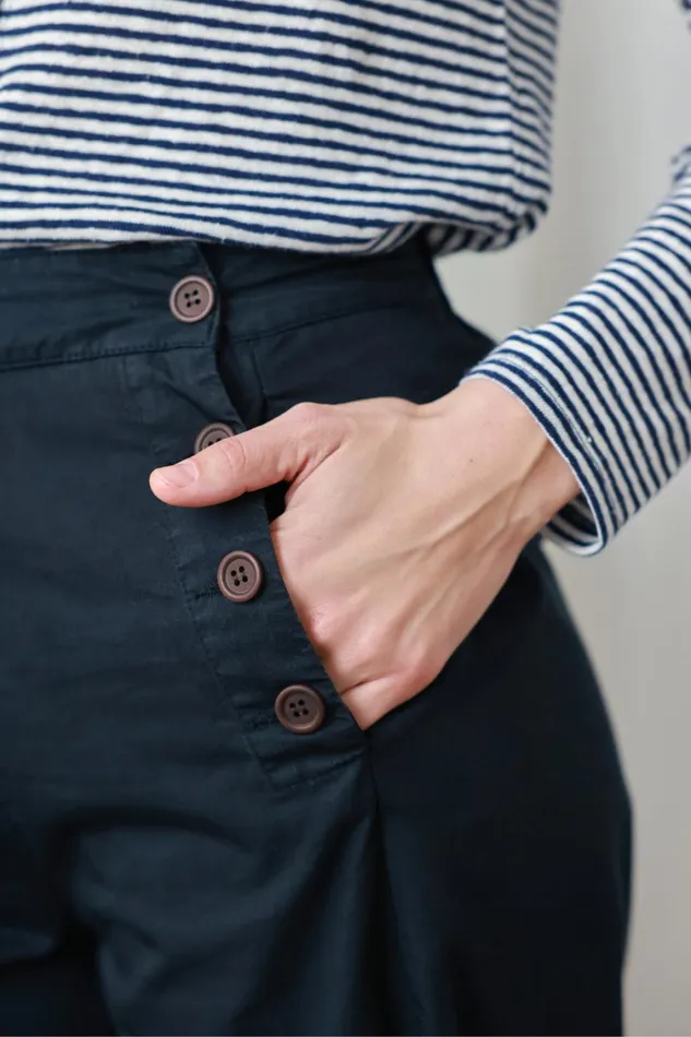 Women Ulva 8211 Dark Navy TWOTHIRDS Pants
