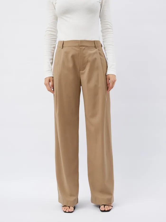 Women Wynn Hamlyn 8211 Lana Trouser In Tan The UNDONE Pants