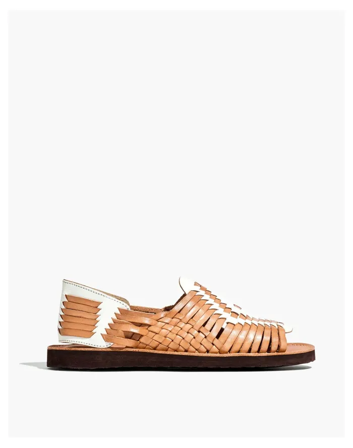 Women X Chamula Chichen Open Toe Huarache Sandals Tan Madewell Sandals Women X Chamula Chichen Open Toe Huarache Sandals Tan Madewell Sandals
