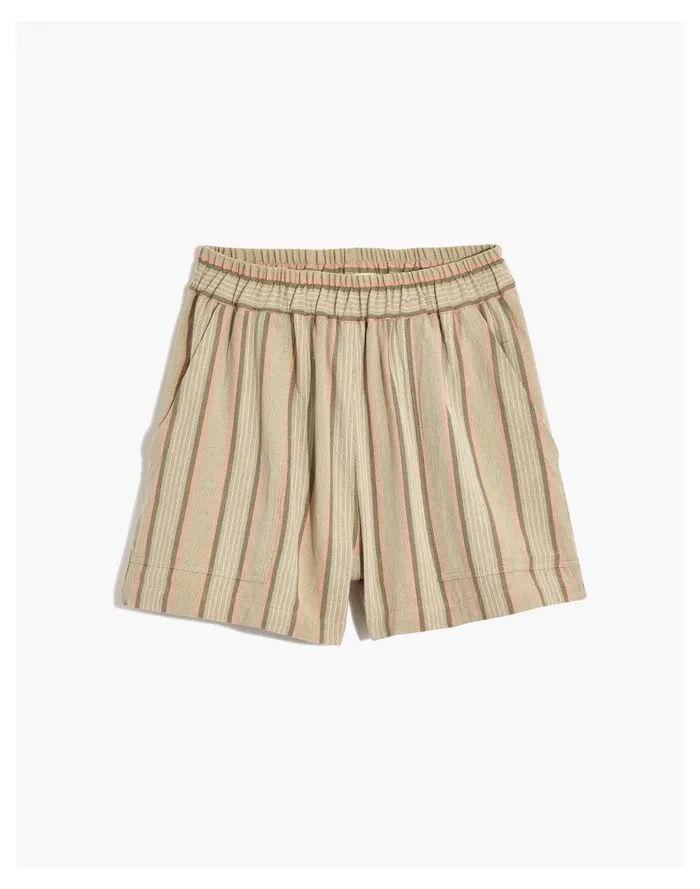 Women X Oddbird Striped Linen Cotton Lounge Pull On Shorts Neutral Madewell Pajamas Women X Oddbird Striped Linen Cotton Lounge Pull On Shorts Neutral Madewell Pajamas