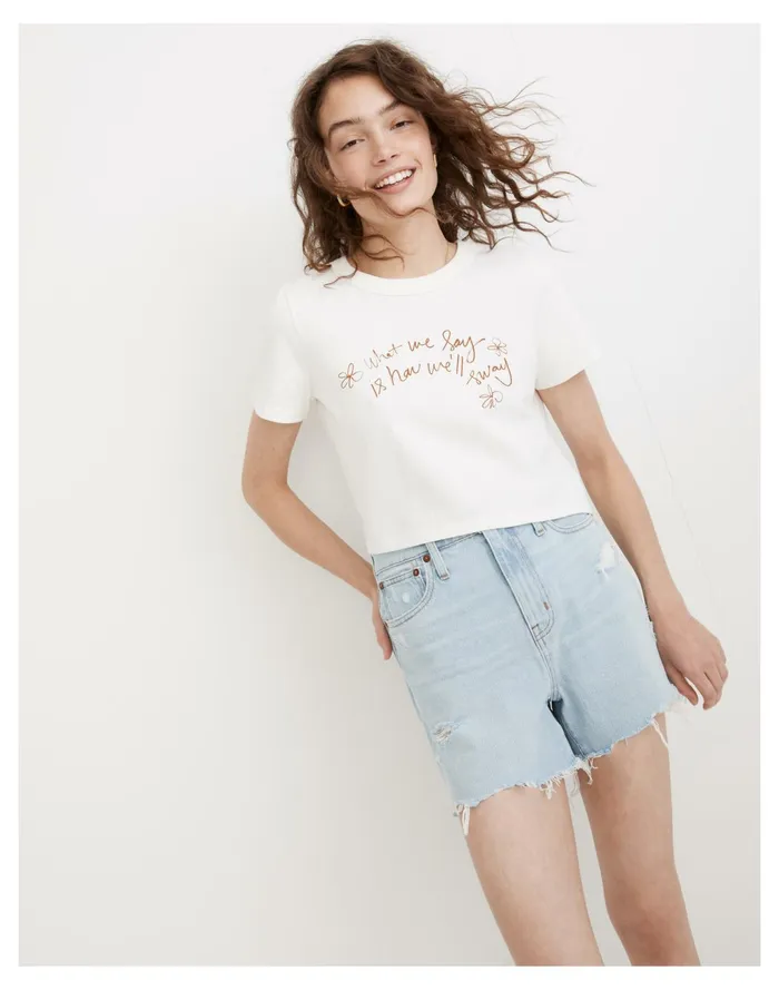 Women X Tess Guinery Perfect Vintage Tee Lighthouse Madewell Tees