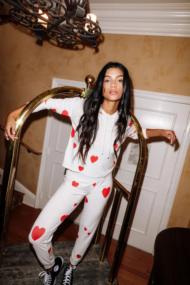Womens Chaser Brand Valentine Pants Bottoms