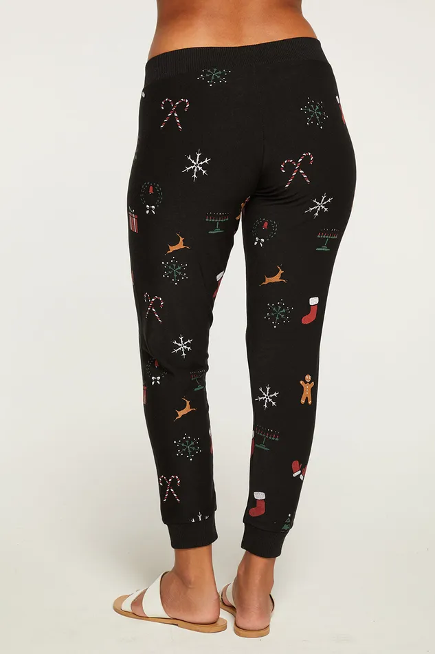 Womens Holiday Stitch Pants Bottoms Chaser Brand Womens Holiday Stitch Pants Bottoms Chaser Brand