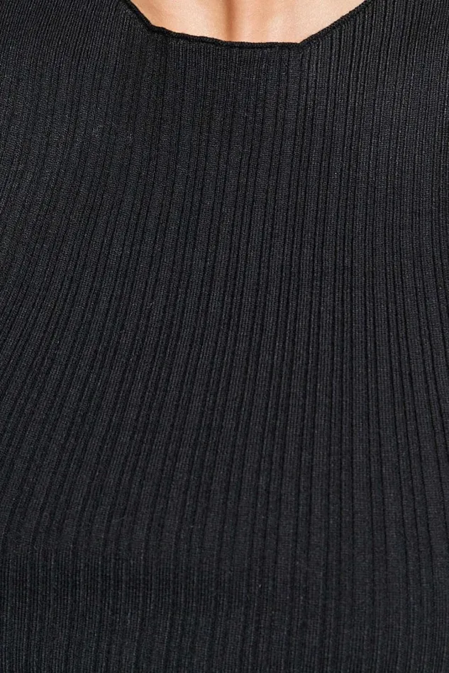 Yelena Top 8211 Cotton Ribbed Sleeveless Tank In Black Women Showpo Conscious